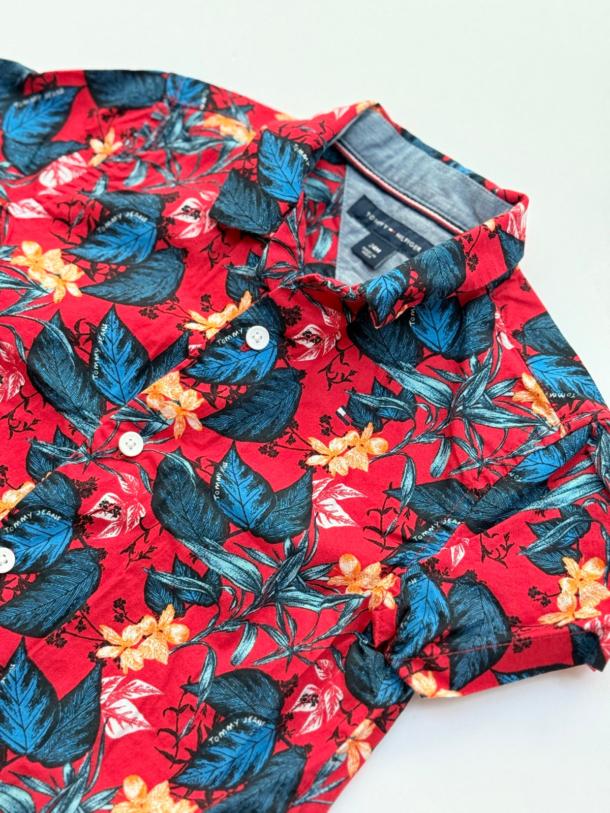 Tommy Hilfiger Tropical Floral Button Shirt 24M