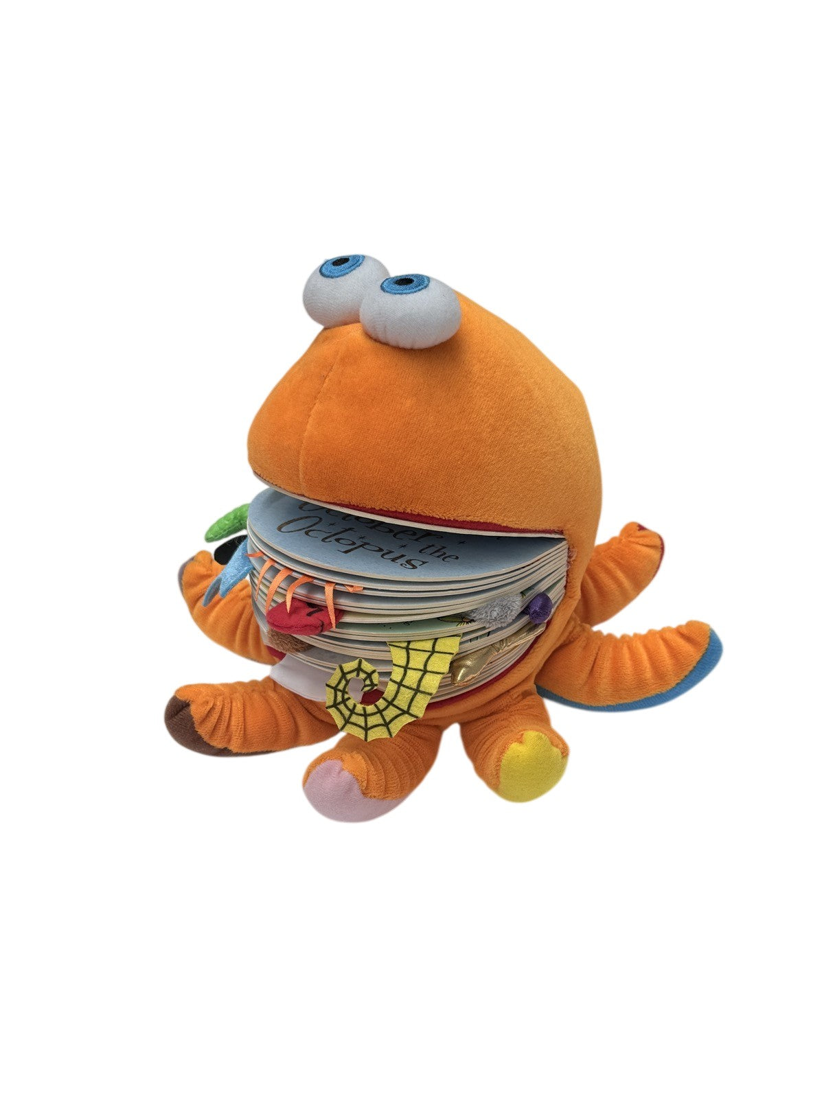 Matthew Van Fleet October the Octopus Plush Book