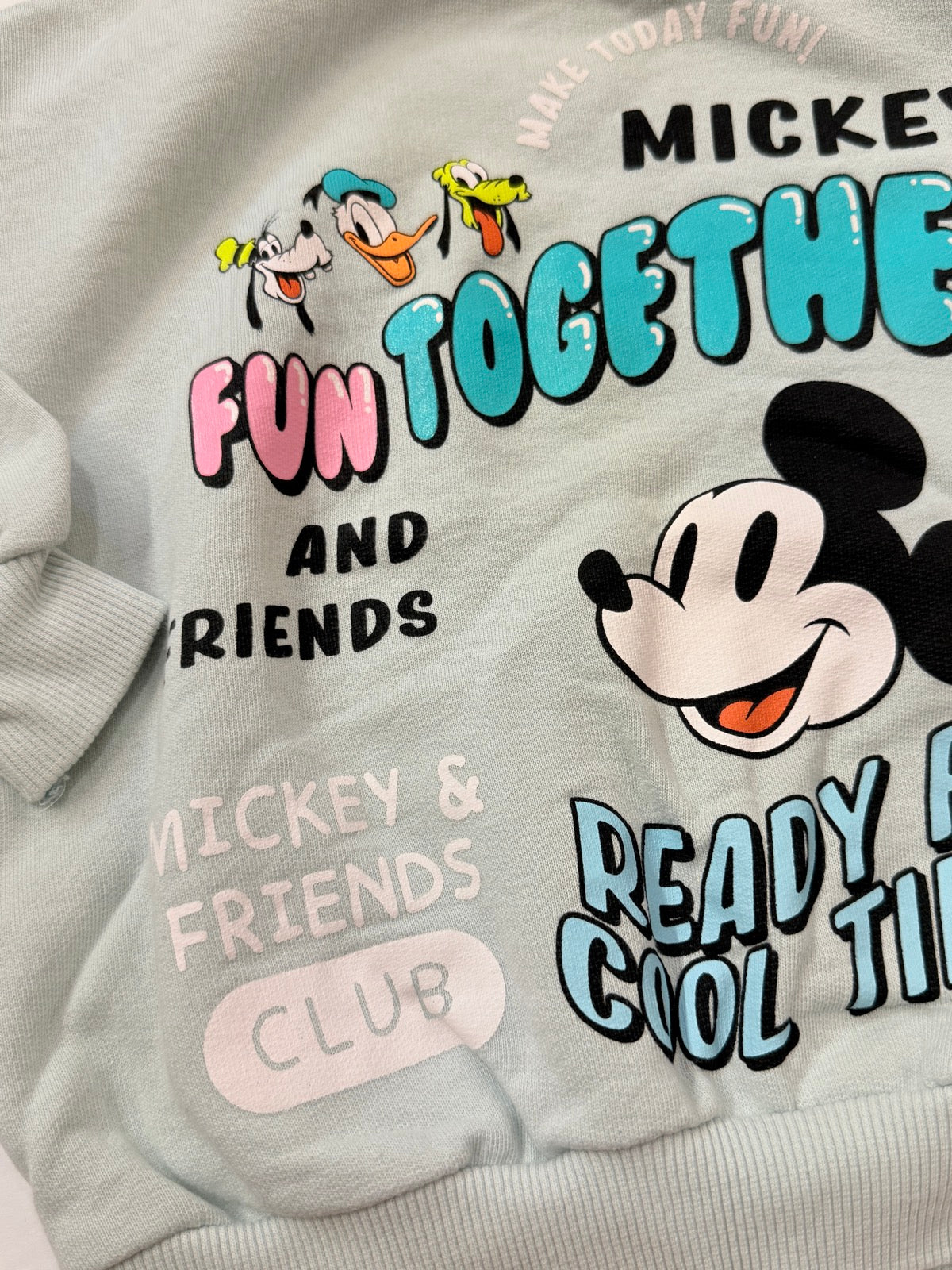 Disney Mickey & Friends Hoodie Sweatshirt 4-5Y