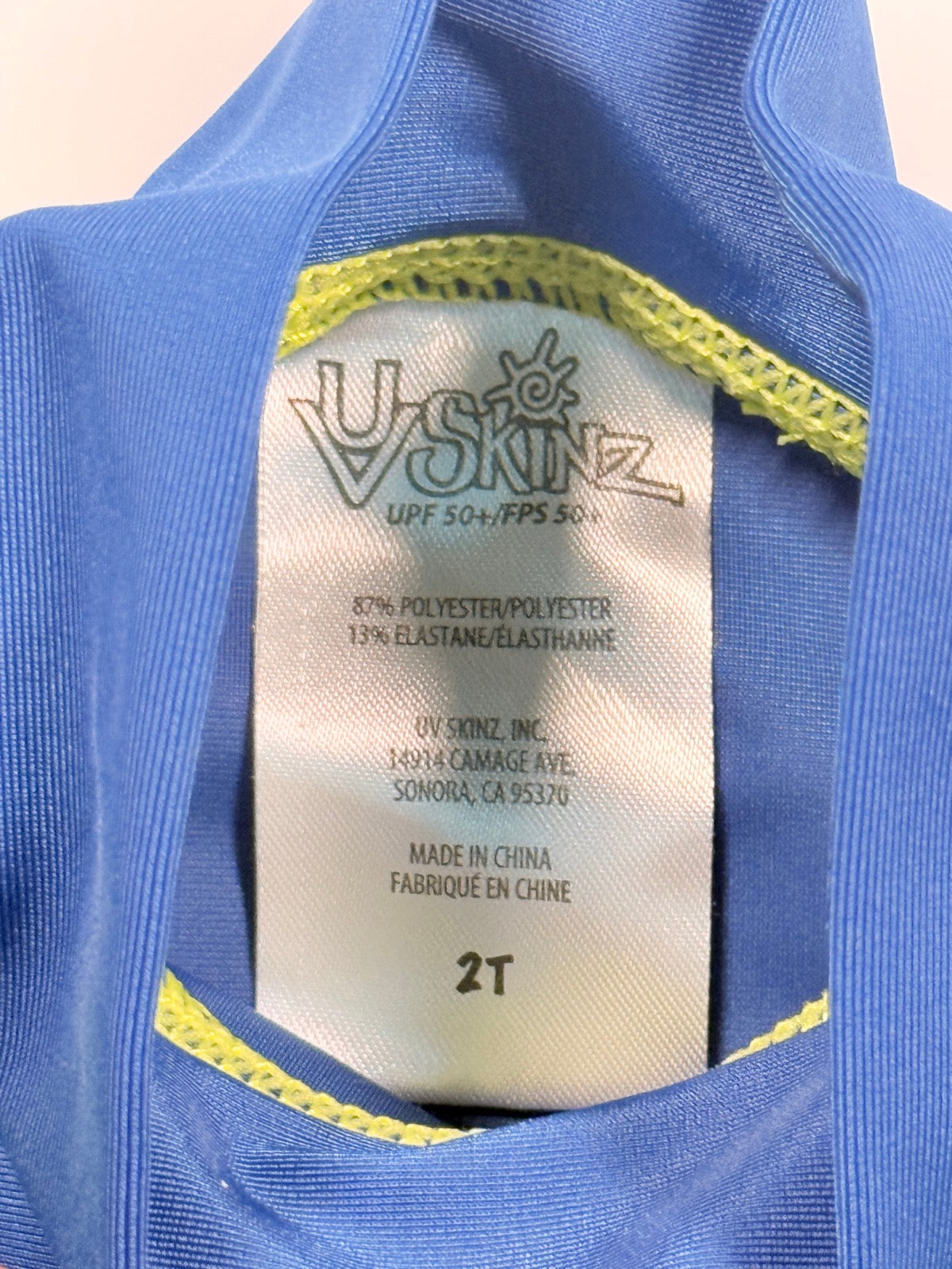 UV Skinz Rash Guard Palm Tree 2T