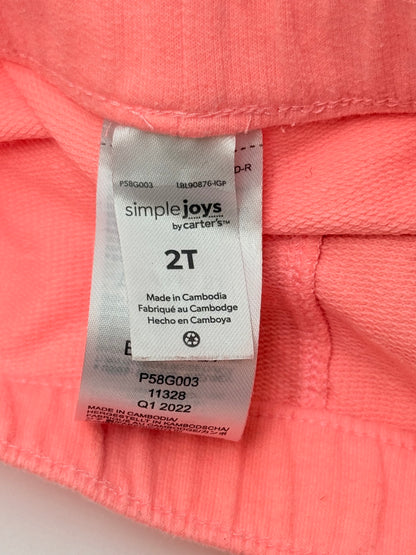 Simple Joys by Carter's Ruffle Shorts 2T