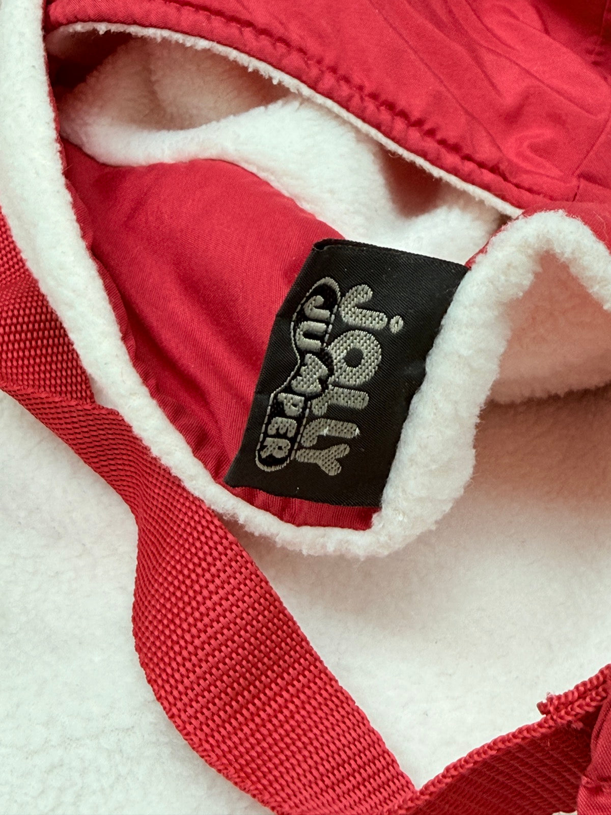 Jolly Jumper Red Snuggle Baby Carrier Cover