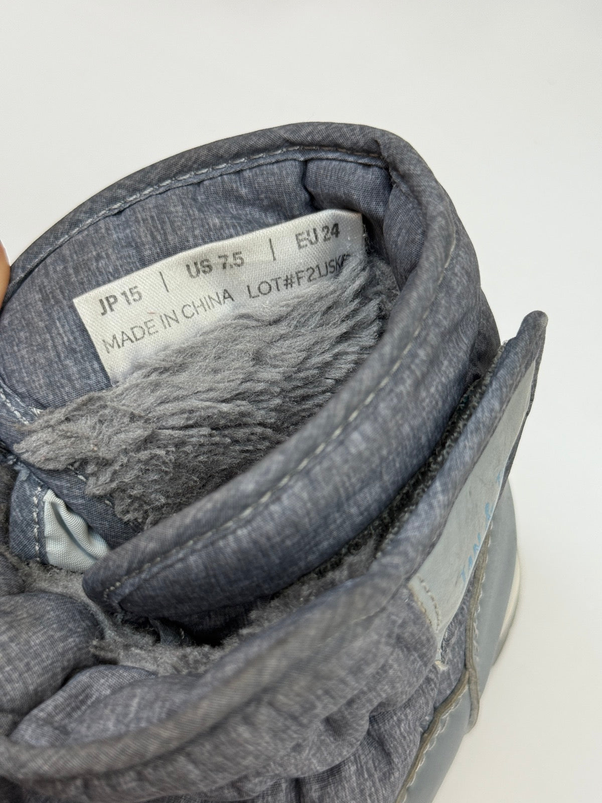 Jan & Jul Gray Winter Boot US 7.5