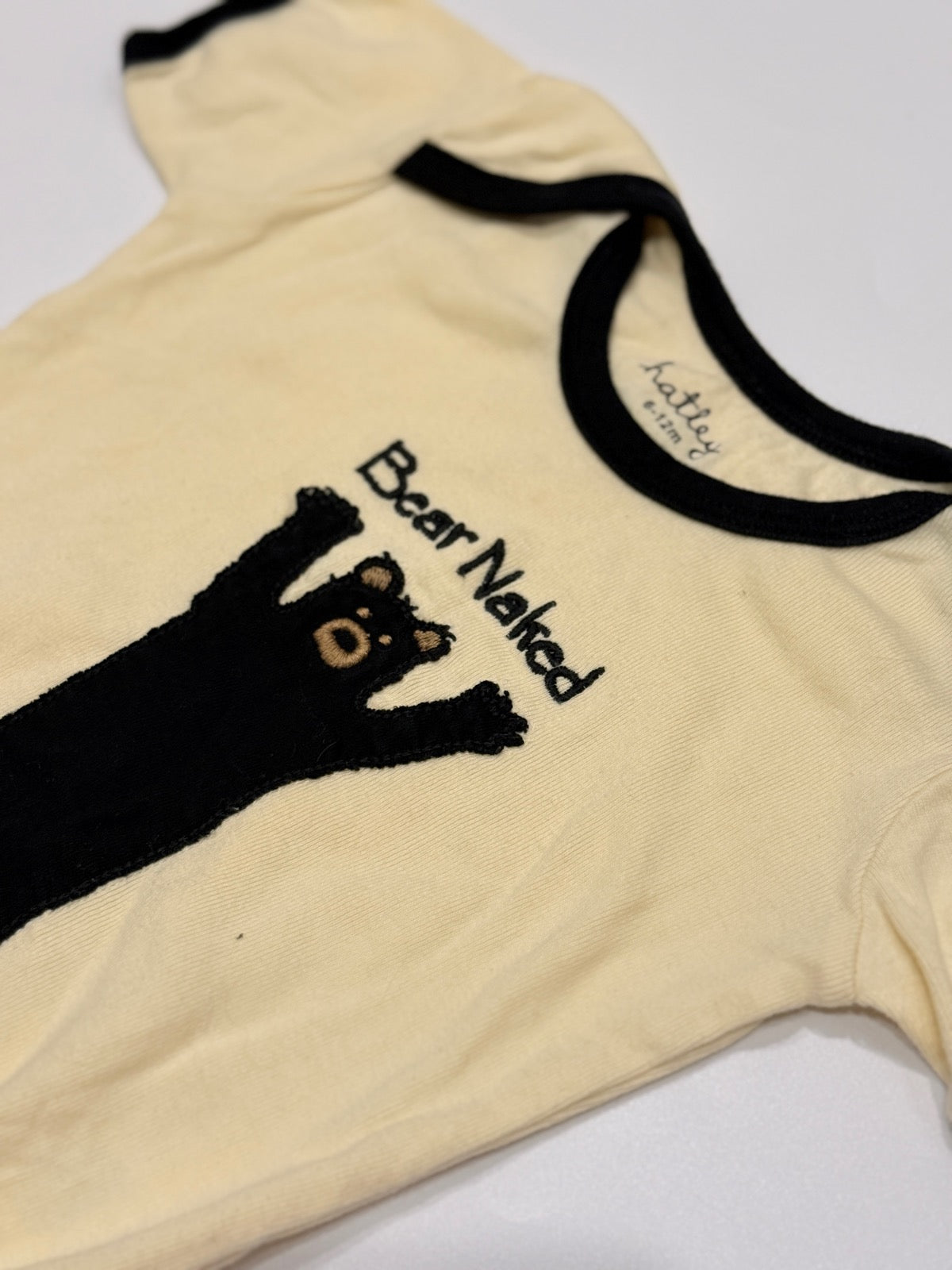 Hatley Bear Naked Onesie 6-12M