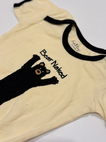 Hatley Bear Naked Onesie 6-12M