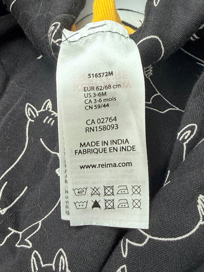 Reima Moomin reversible - Zip Romper 3-6M