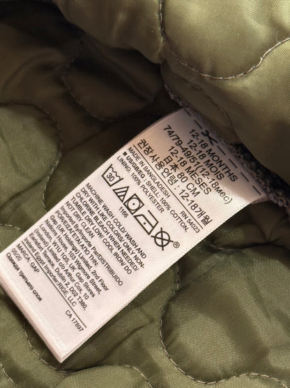 Gap Denim Quilted Jacket 12-18M