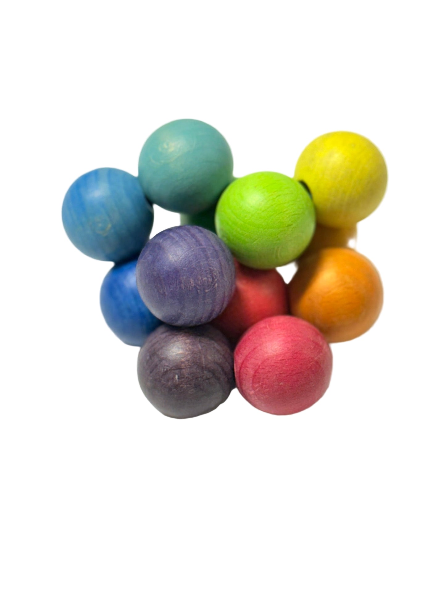 Grimm's Germany  Wooden Toy, Baby - GRASPING NATURAL WOOD CLUSTER