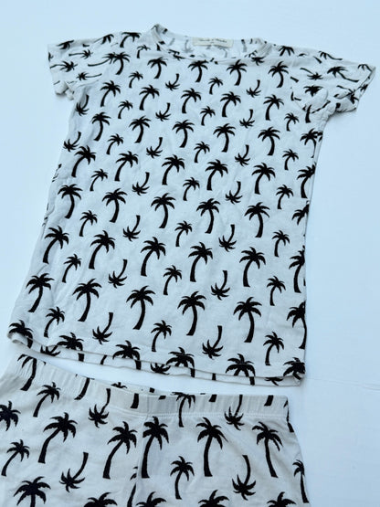 Bambi & Birdie Palm Tree Pajama Set 9/10