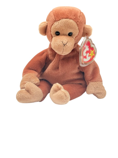 Ty Beanie Babies Bongo Monkey Plush