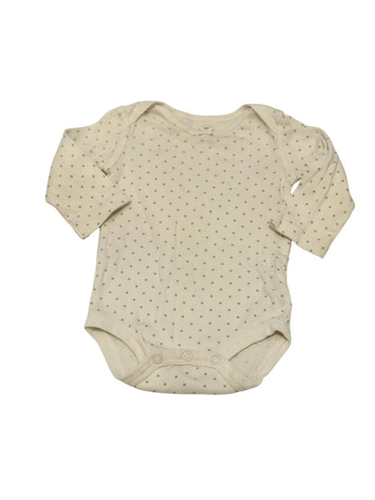 Carter's Polka Dot Long Sleeve Bodysuit 9m