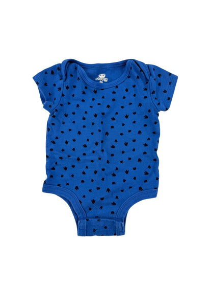 Rococo Dinosaur Footprint Bodysuit 6M