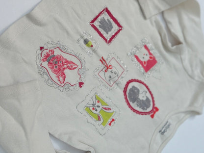 Baby Gap Animal Portrait Long Sleeve Top 2T