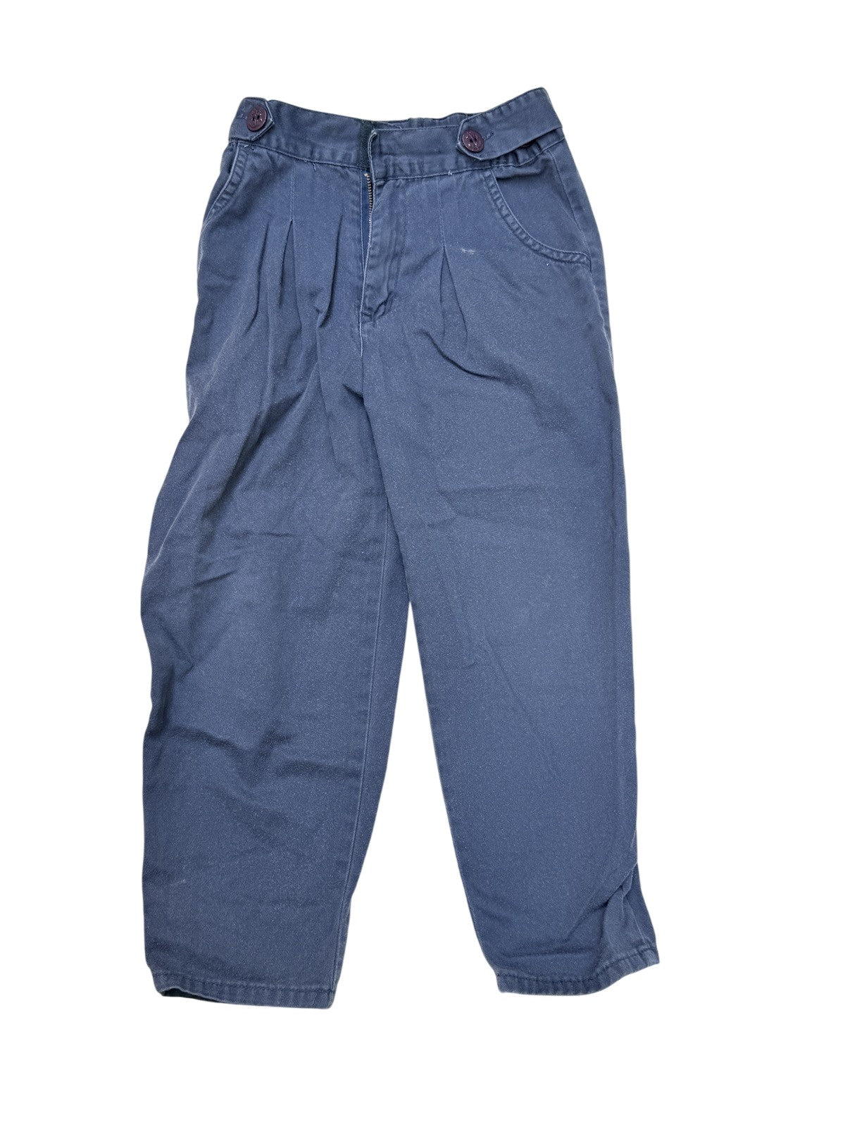 Dockwear Navy Blue Pleated Pants Size 5