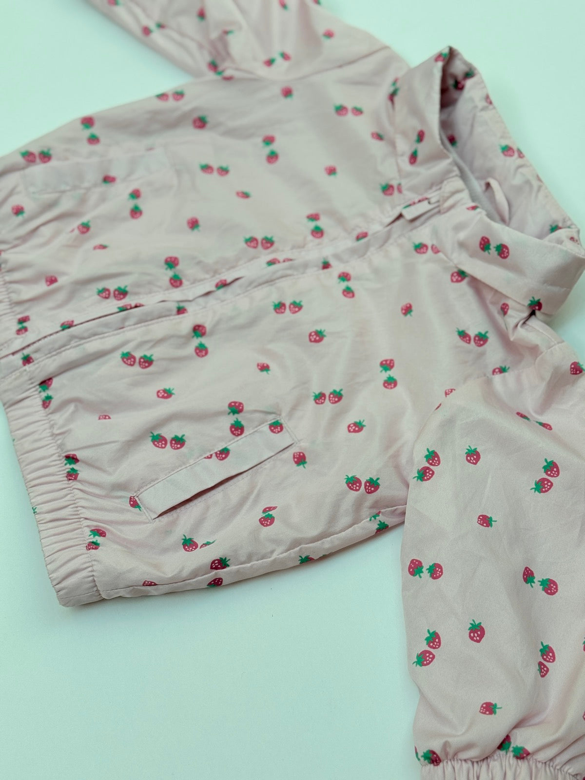 Baby Gap Strawberry Print Windbreaker Jacket 6-12m