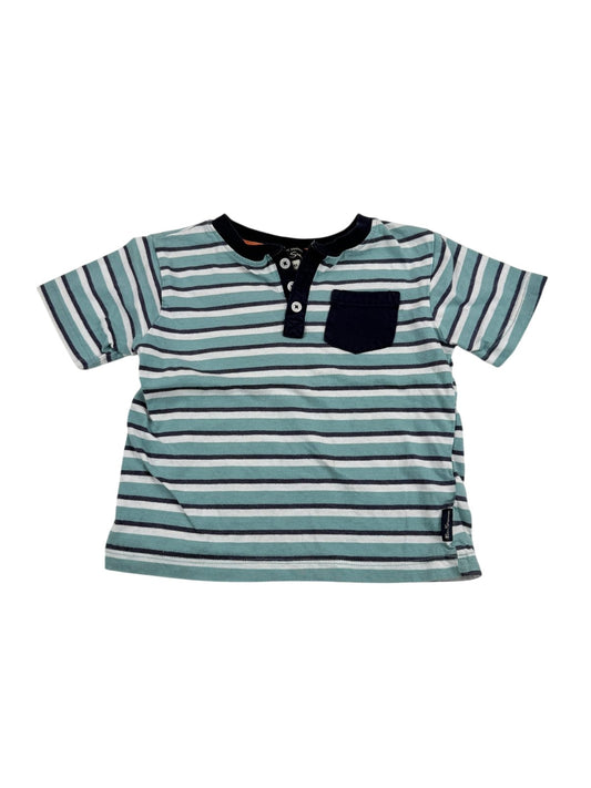 Ben Sherman Striped Henley T-Shirt Size 4T