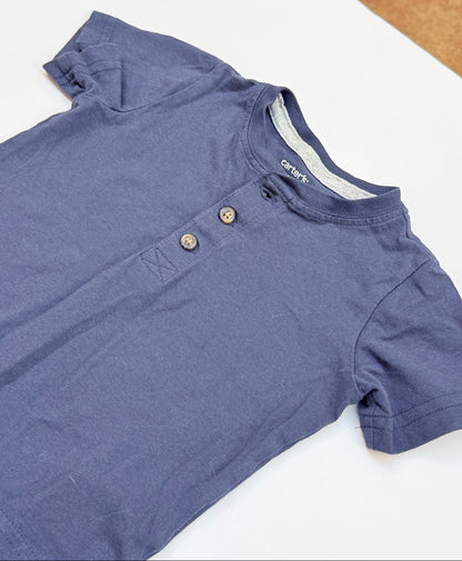 Carter's Navy Henley T-Shirt 12m