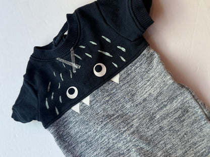 Joe Fresh Monster Romper 3-6m