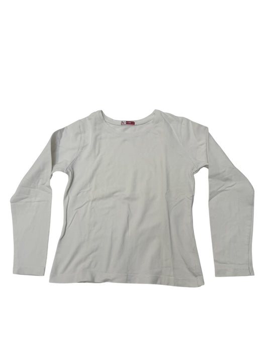 DPAM White Long Sleeve T-Shirt Size 8