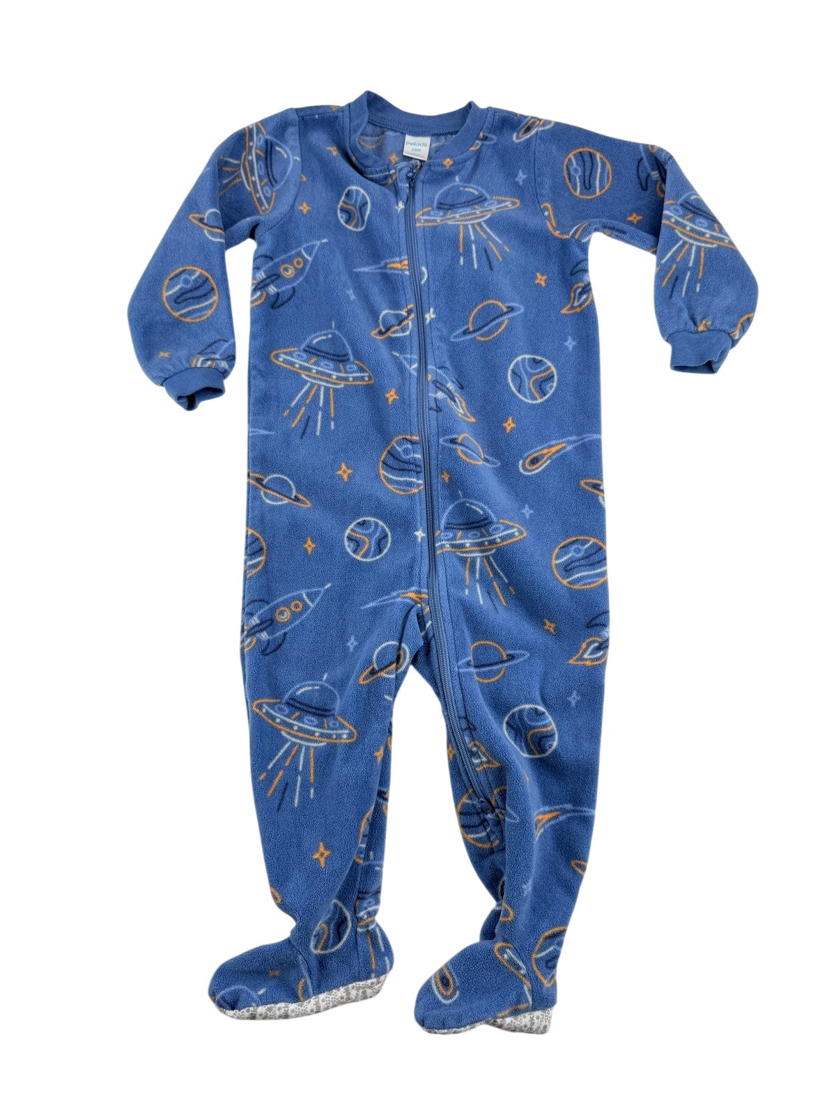 Pekkle Space Fleece Sleeper 18M