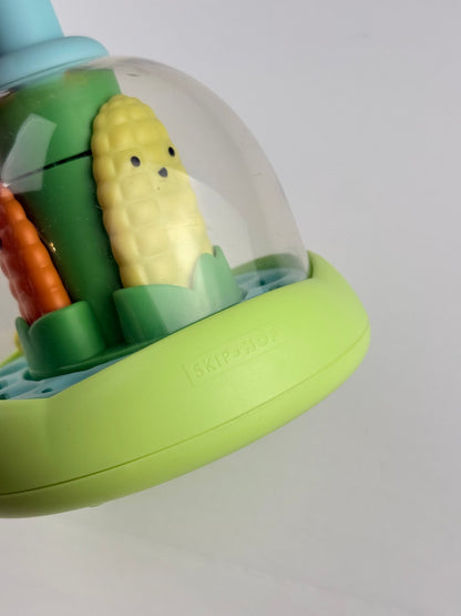 Skip Hop Farmstand Popcorn Push Spinning Toy