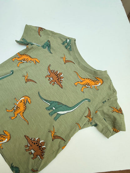 Anko Dinosaur Print T-Shirt Size 3