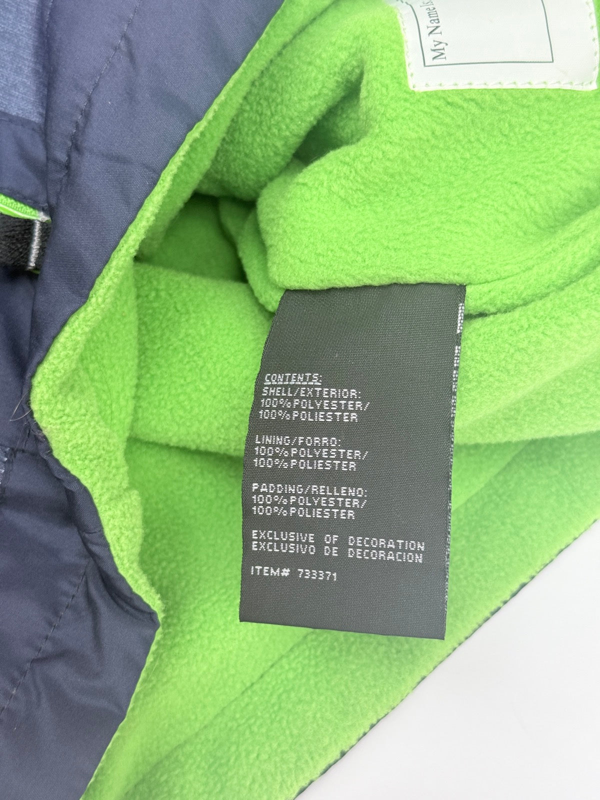 London Fog Hooded Fleece Lined Jacket 2T