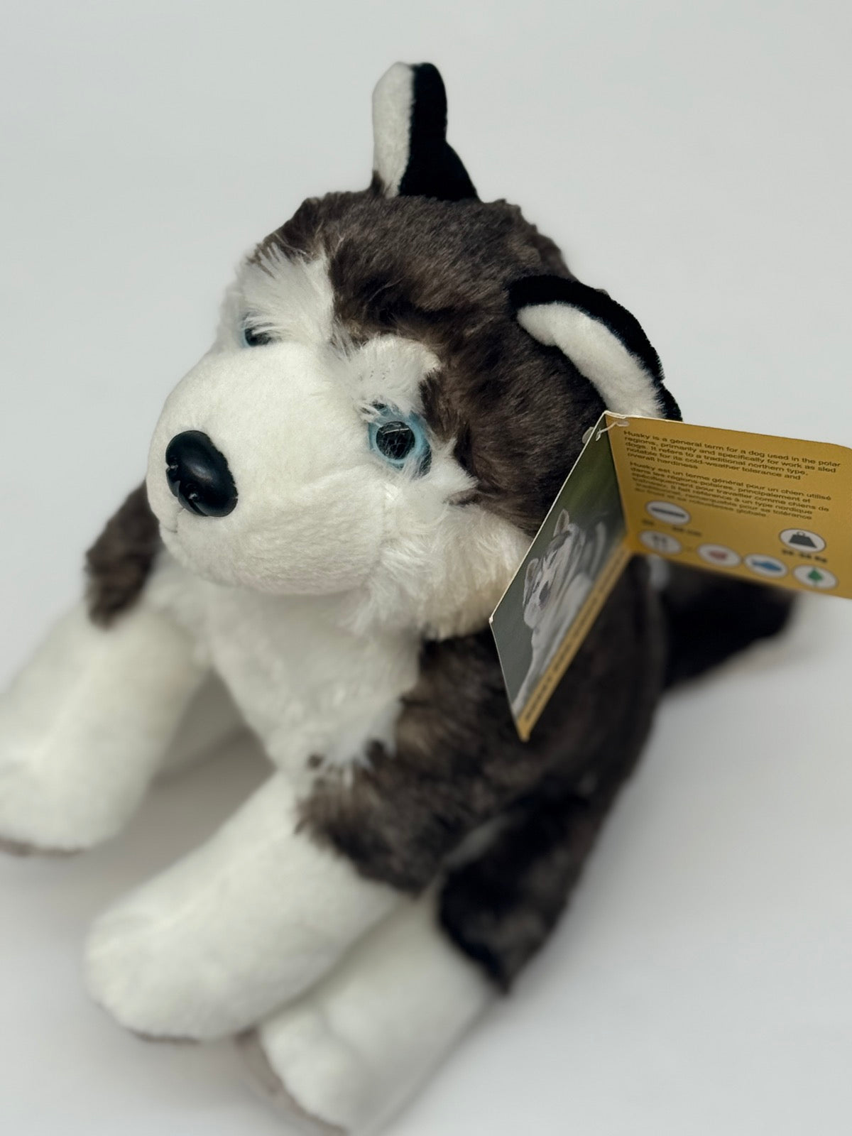 NWT - Husky Dog Plush Stuffed Animal Toy