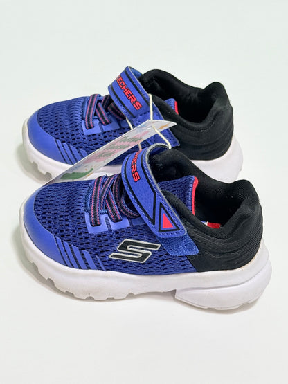 Skechers Blue Black Sneakers Size 6