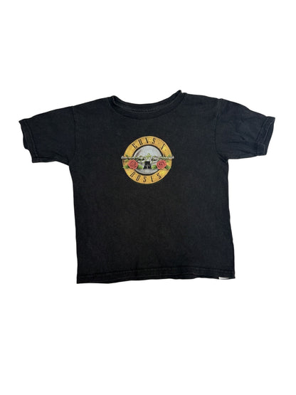 Vintage Guns N' Roses Bullet Logo T-Shirt Kids 3/4Y