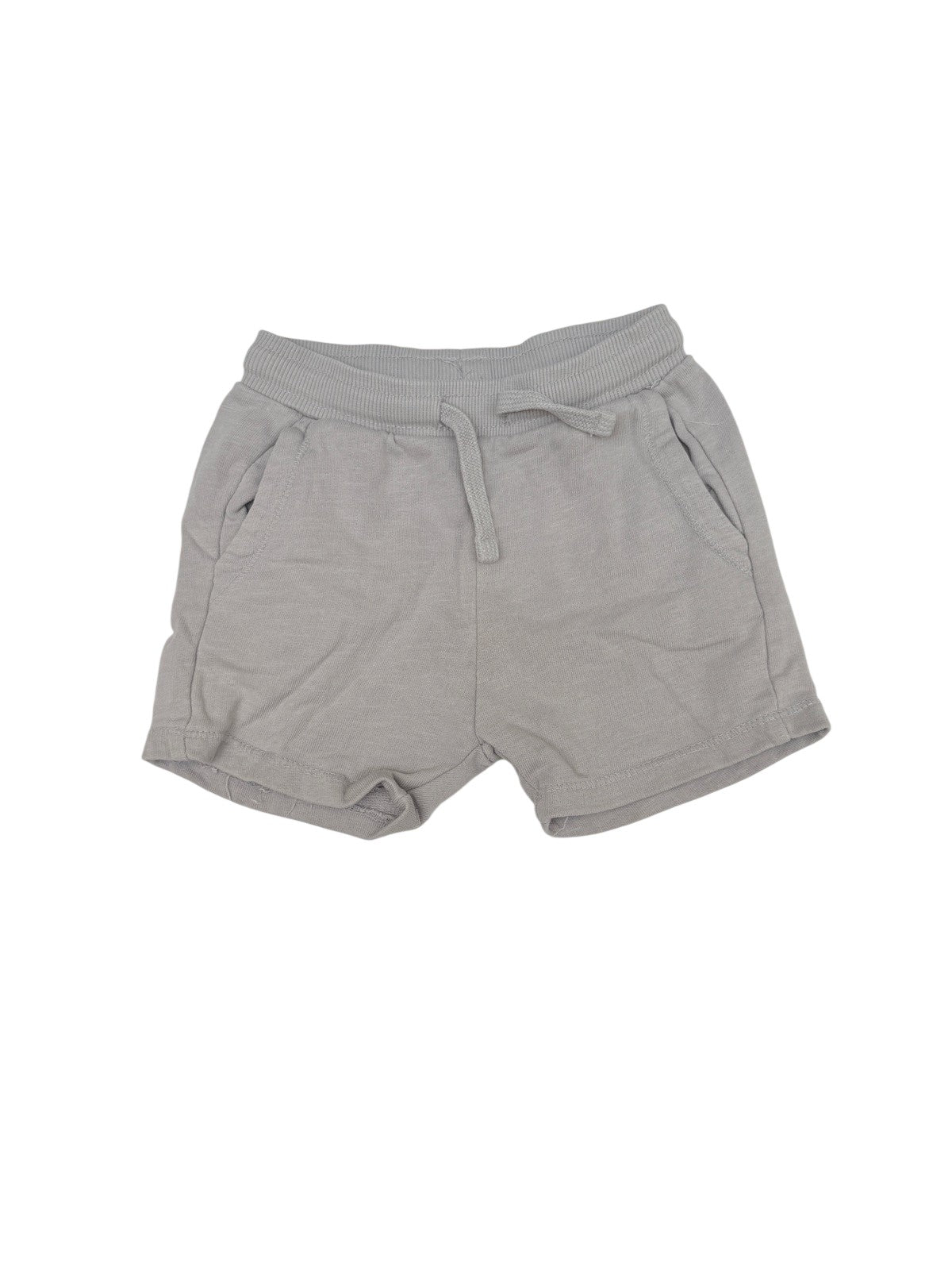 Zara Gray Pull-On Shorts 9-12M