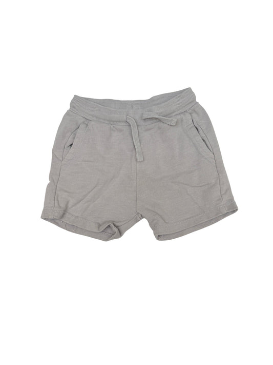 Zara Gray Pull-On Shorts 9-12M