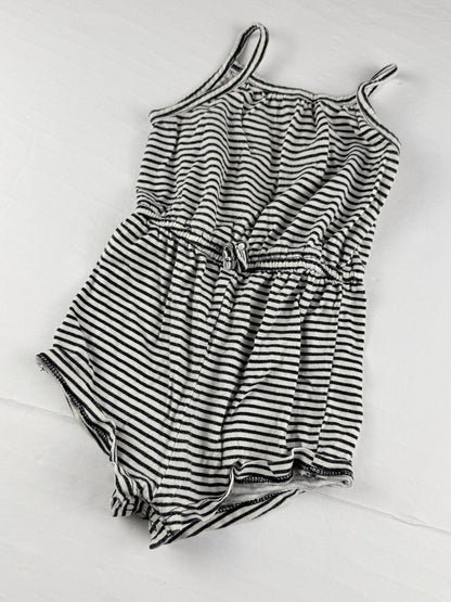 Old Navy Striped Romper 12-18M