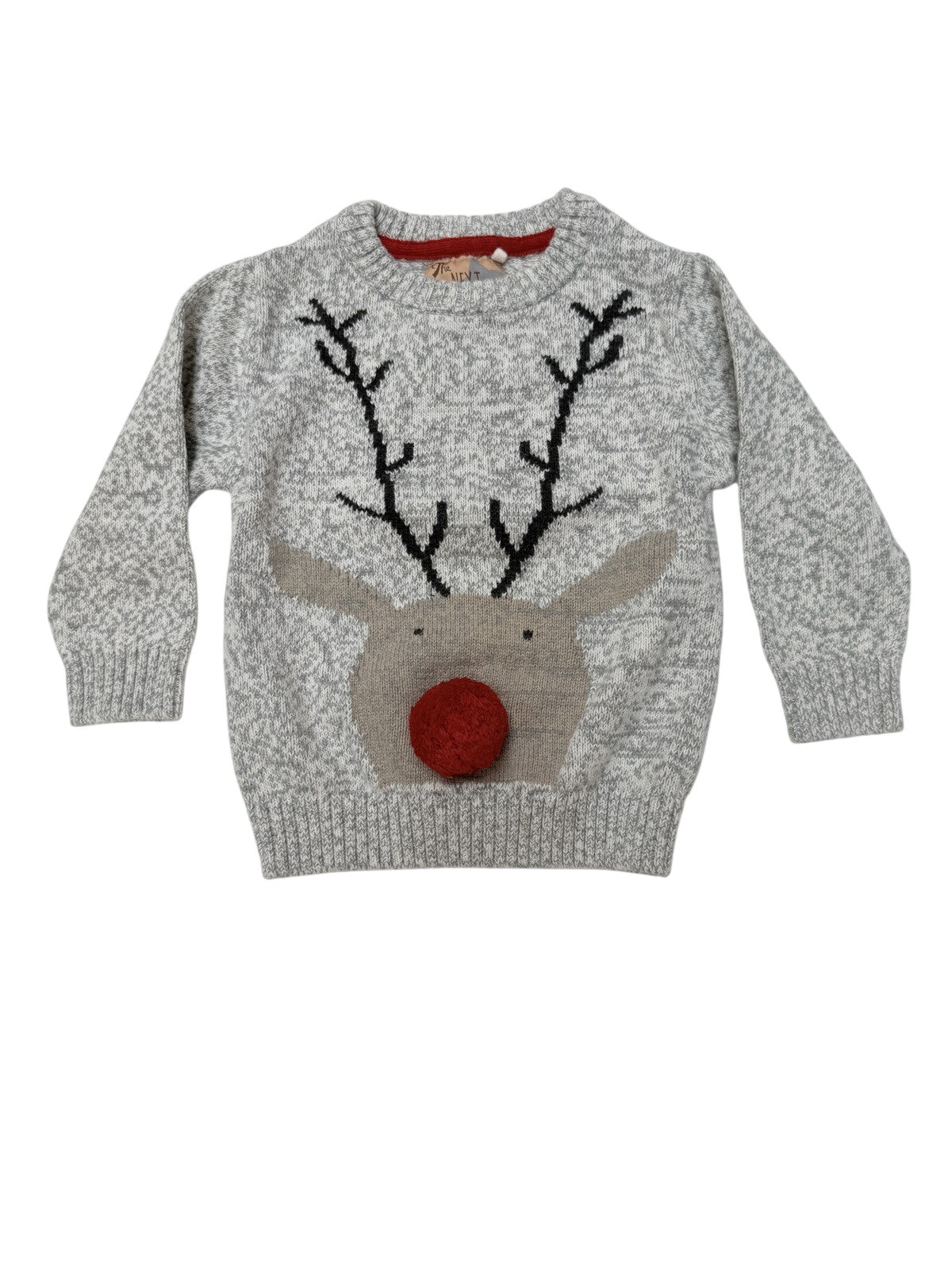 Next Reindeer "Oh Deer!" Sweater 12-18M