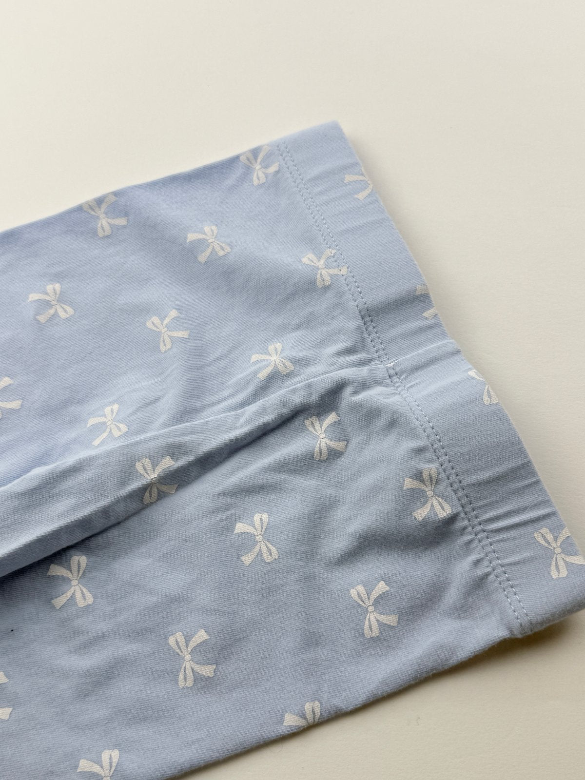 Joe Fresh Blue Bow Print Leggings 12-18M