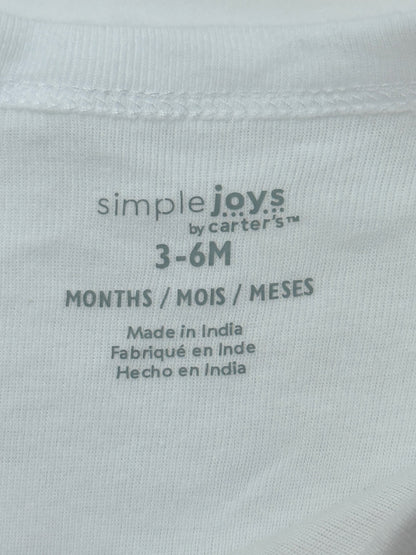 Simple Joys by Carter's White Bodysuit 3-6M