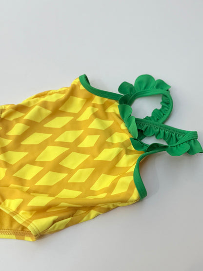 Old Navy Pineapple One-Piece Swimsuit 3-6M