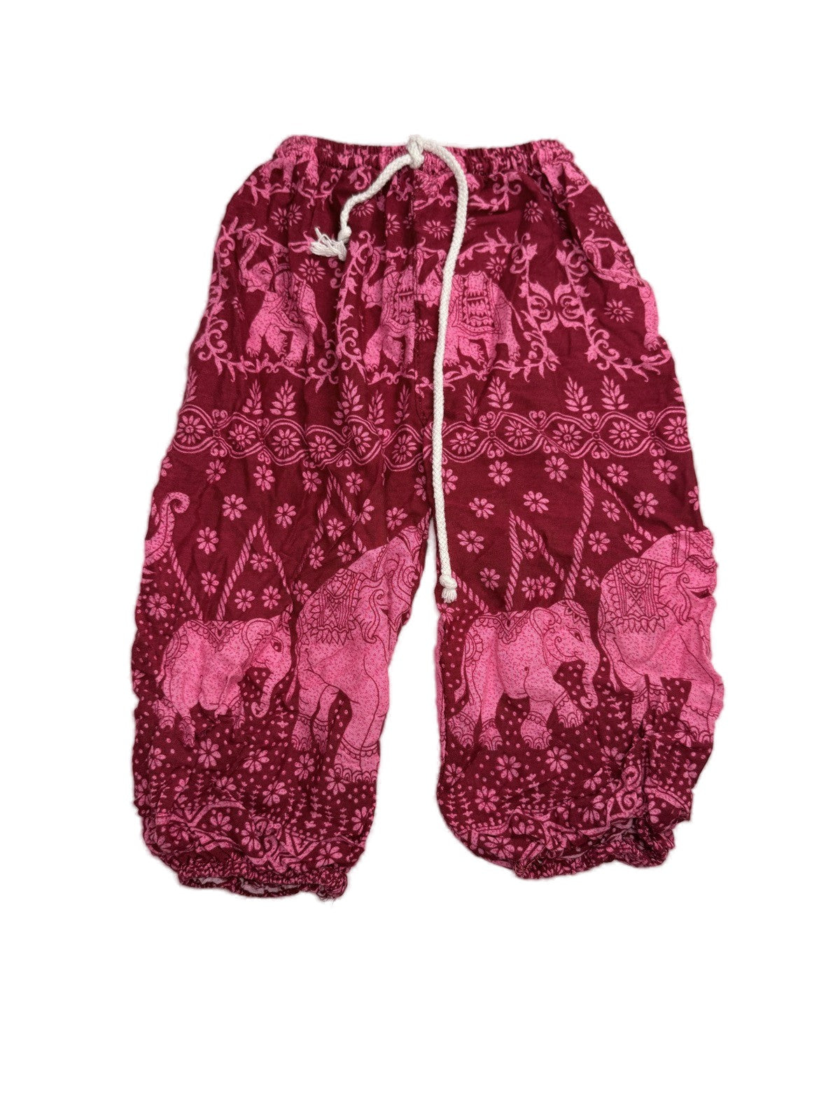 Elephant Print Harem Pants 3Y