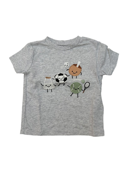 Pekkle Sports Characters Embroidered T-Shirt 24M