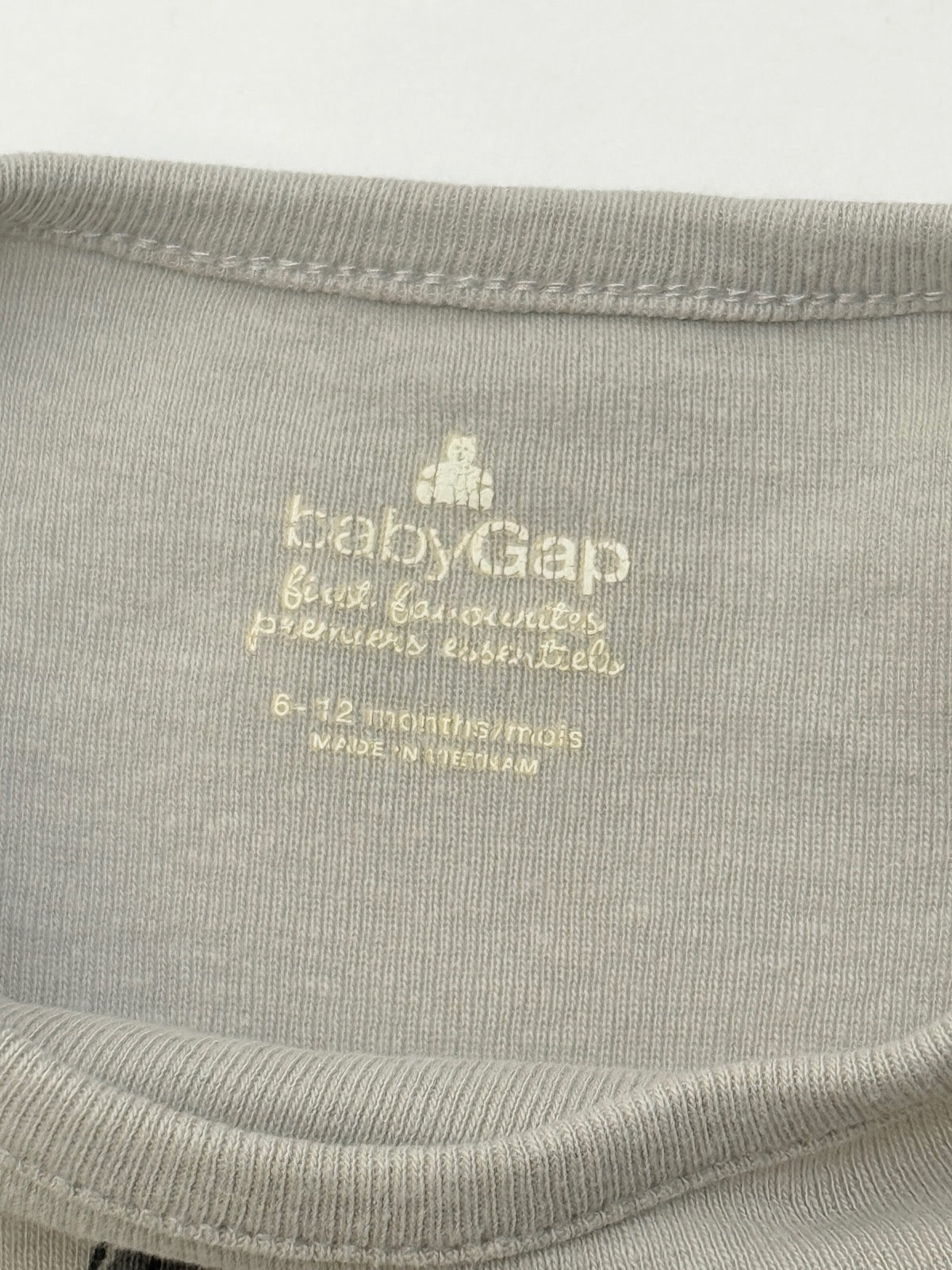 Baby Gap I Love Mommy Penguin Bodysuit 6-12M