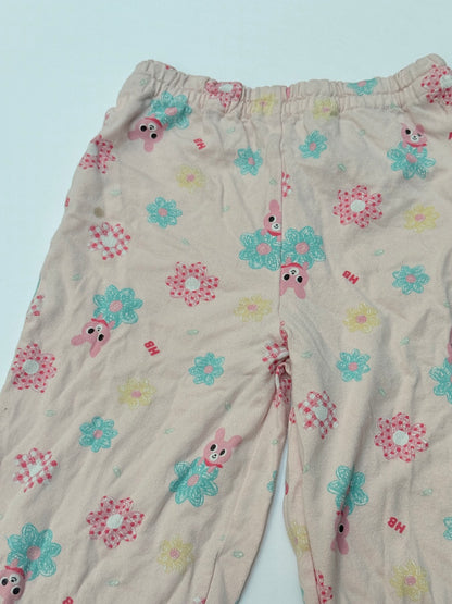 Hot Biscuits Miki House Floral Bunny Pants 4-5Y