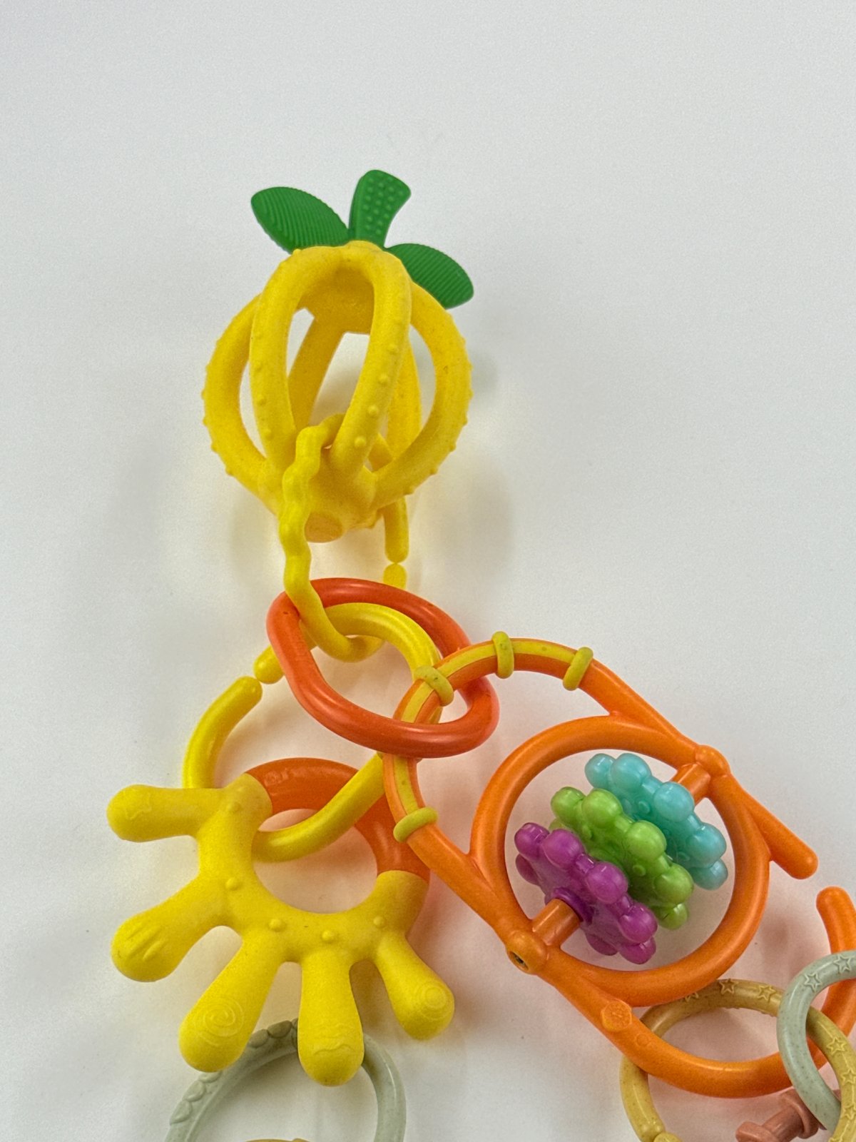 Baby Teether Toy Link Rings Set