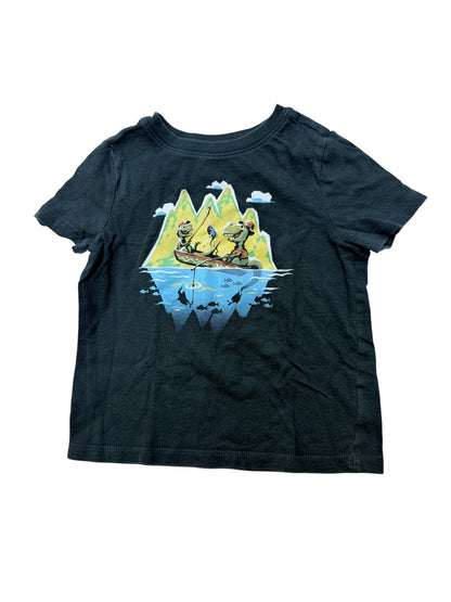 Old Navy Dinosaur Fishing Graphic T-Shirt 2T
