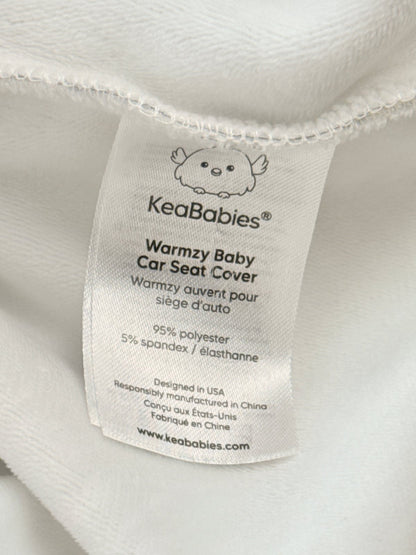 KeaBabies Warmzy Baby Car Seat Cover Gray
