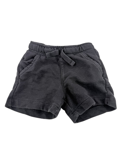 Zara Gray Drawstring Shorts 12-18M