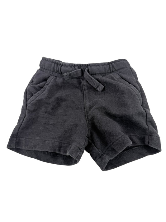 Zara Gray Drawstring Shorts 12-18M