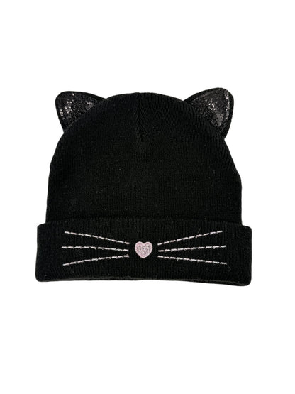 Joe Fresh Black Cat Ears Hat 4-5