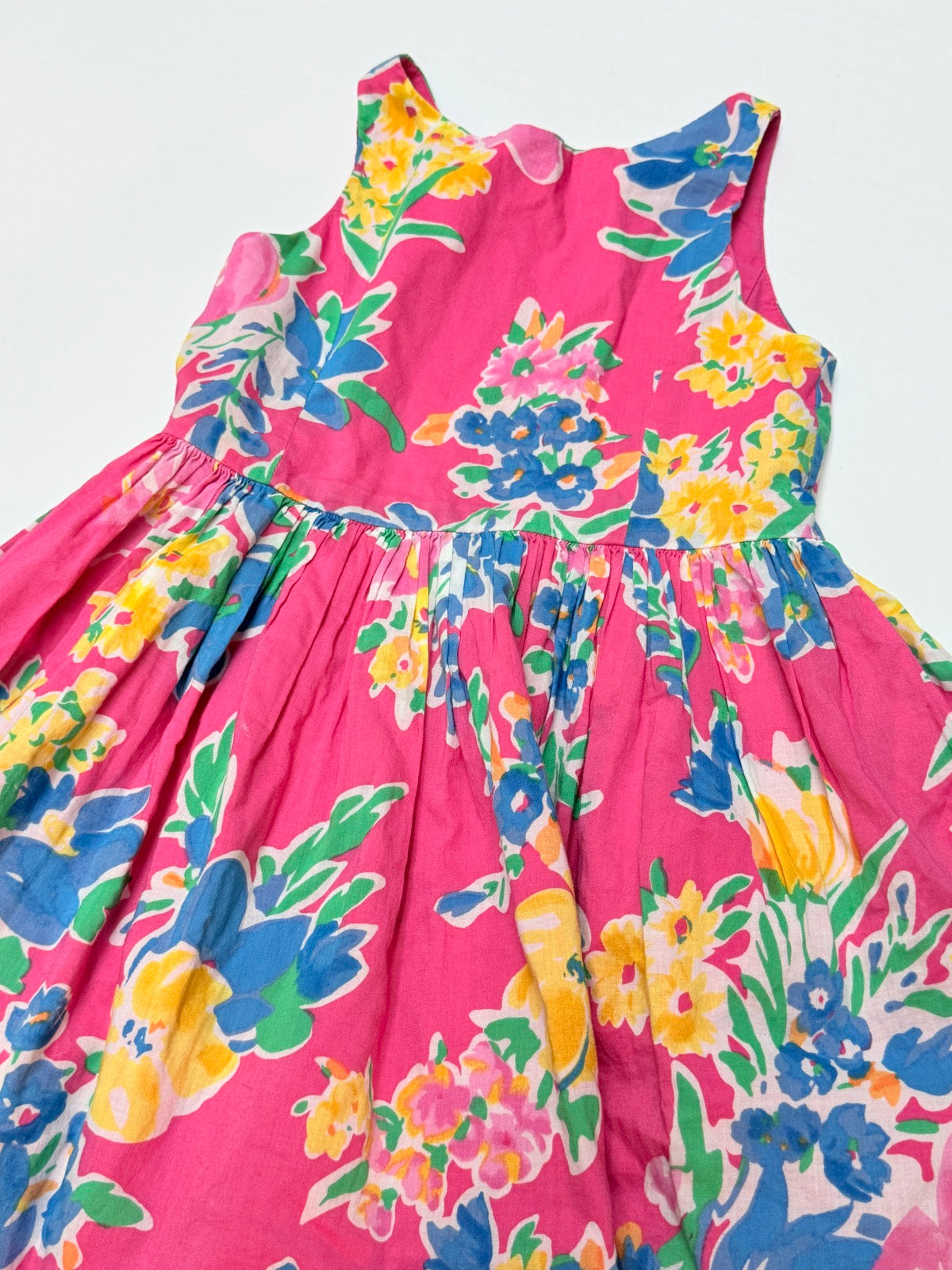 Polo Ralph Lauren Floral Cotton Dress Size 5