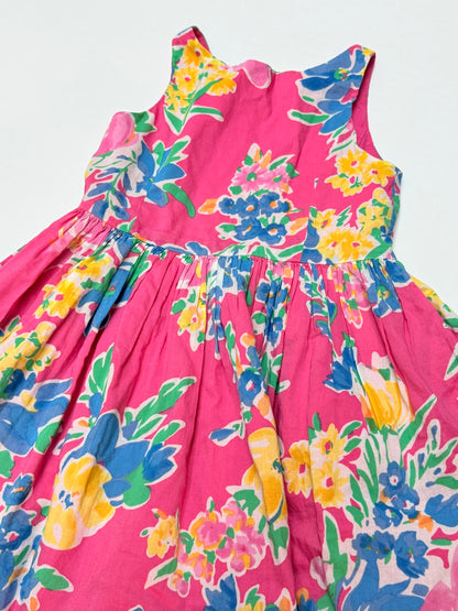 Polo Ralph Lauren Floral Cotton Dress Size 5