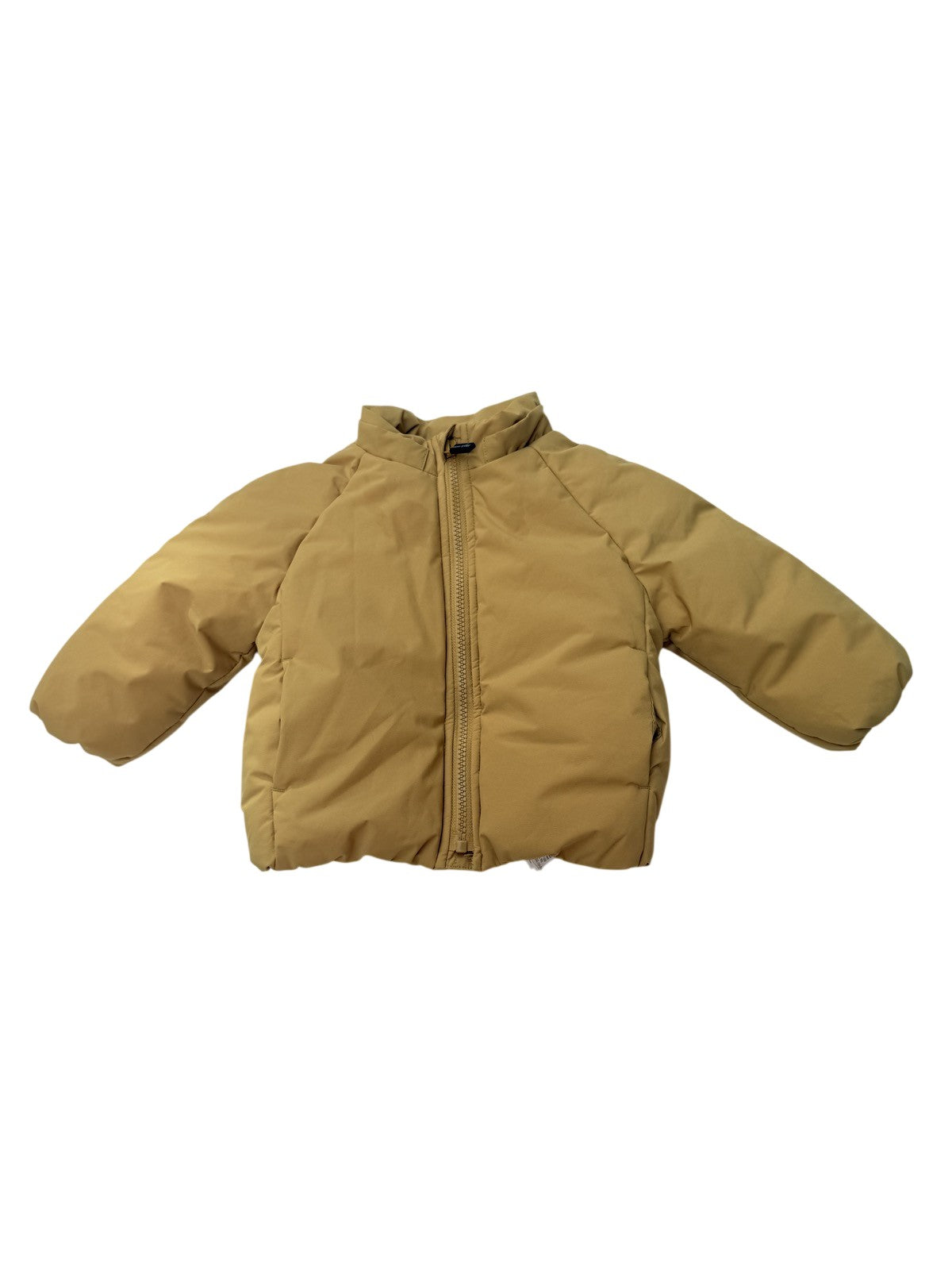 Zara Mustard Puffer Jacket 9-12M